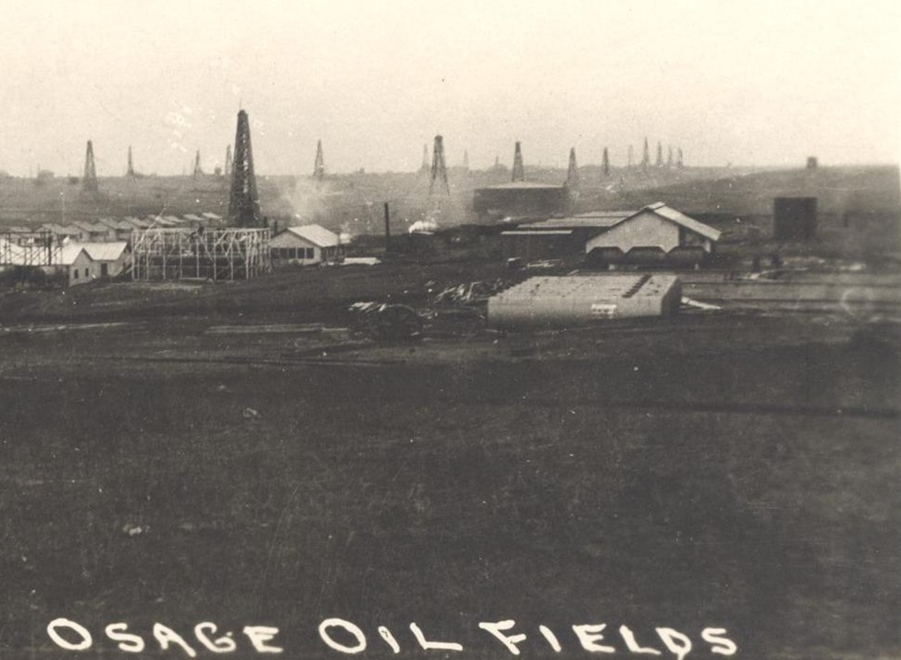 Osage pozzi petroliferi in Oklahoma