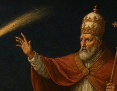 Un Papa scomunica una cometa, e niente, fa già ridere così