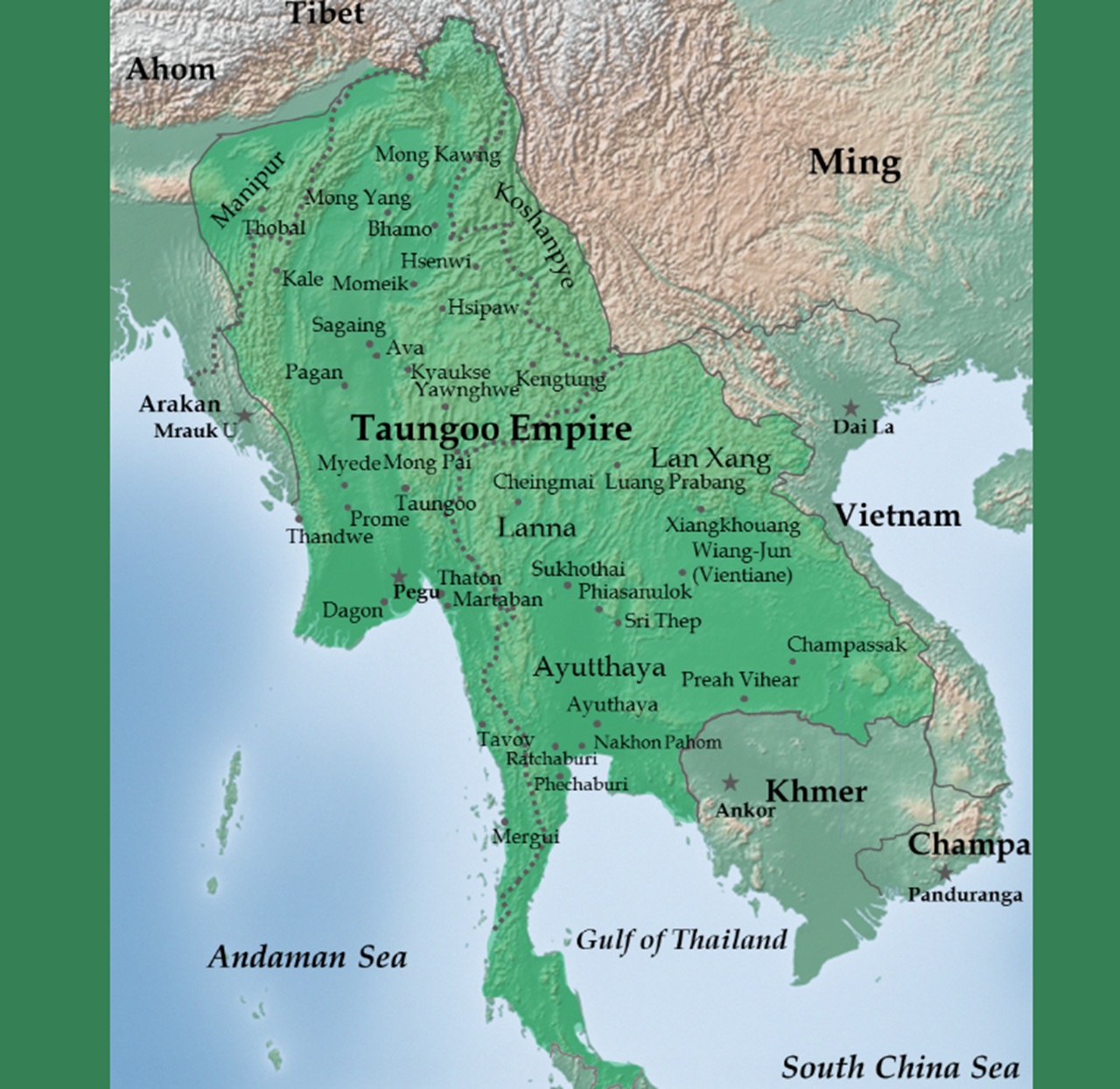 12 gennaio estensione Birmania