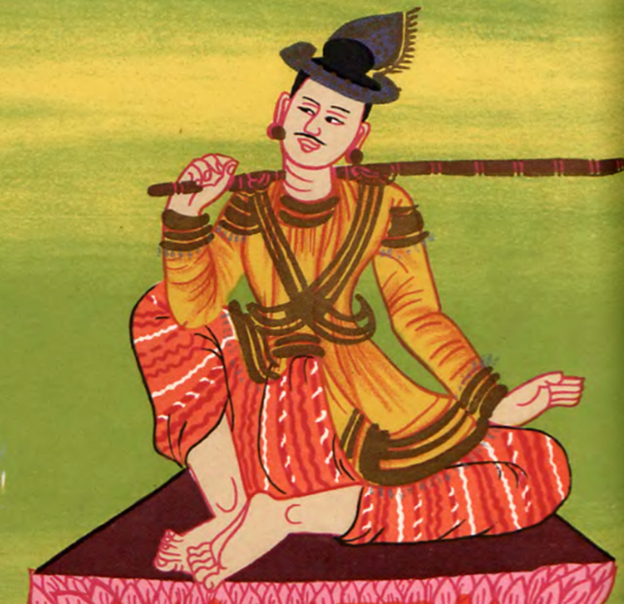 12 gennaio Bayinnaung dipinto