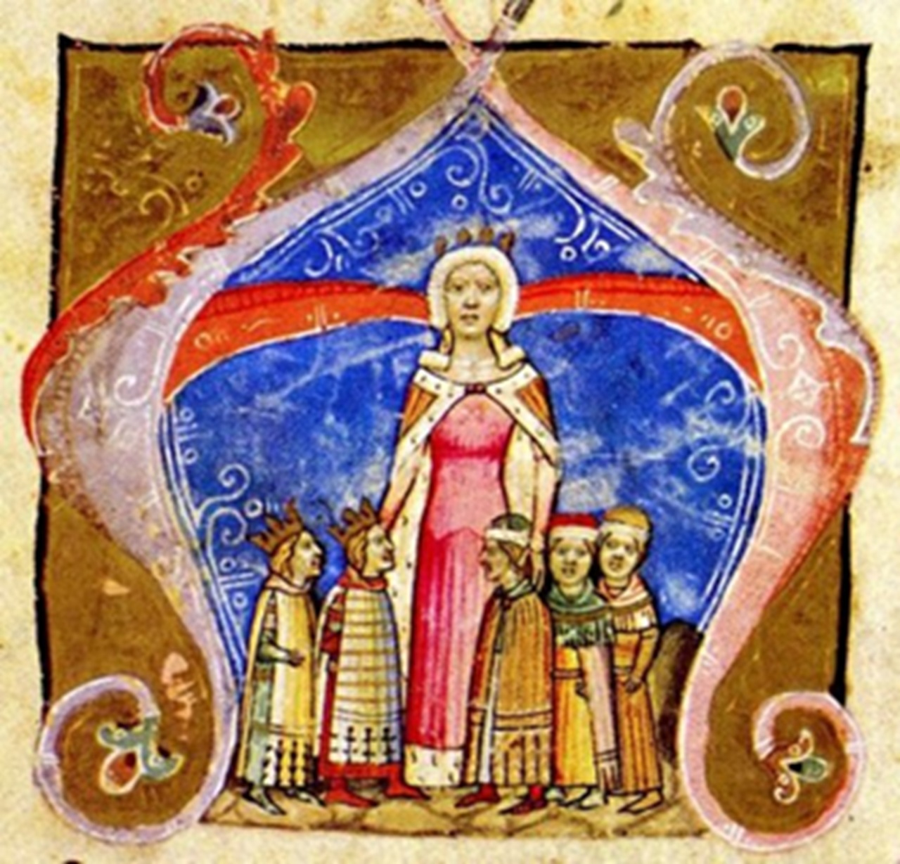 29 dicembre, Elisabetta di Polonia con figli