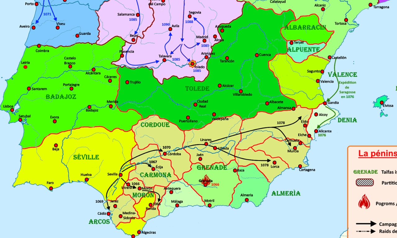 30 dicembre regni di taifa 1066 Granada