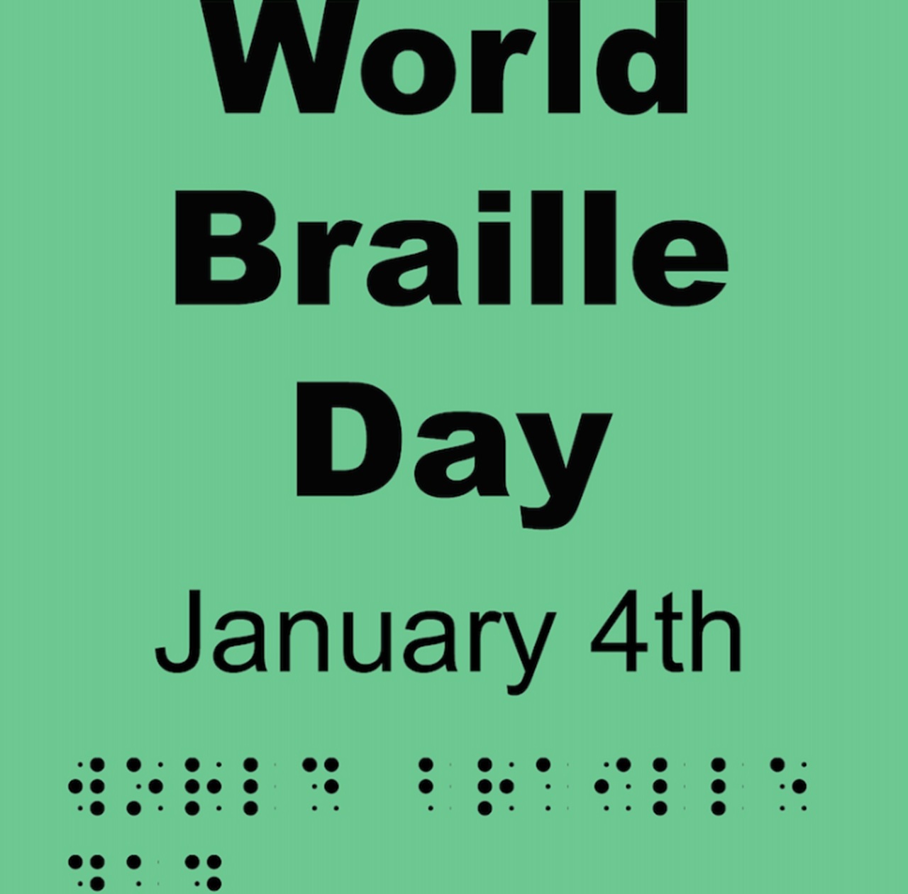 4 gennaio giornata mondiale Braille