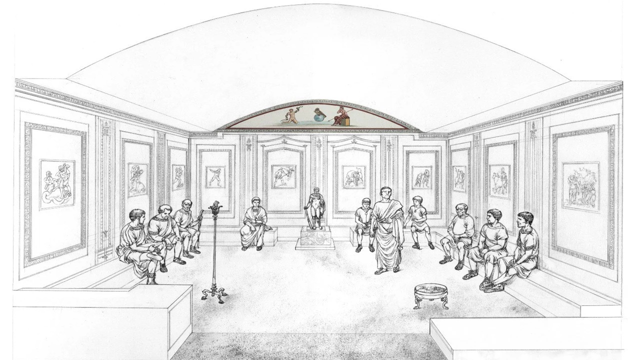 affresco ercole casa