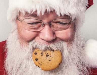 babbo natale biscotti natalizi