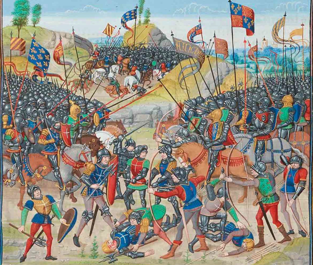 Bertrand du Guesclin battaglia Auray