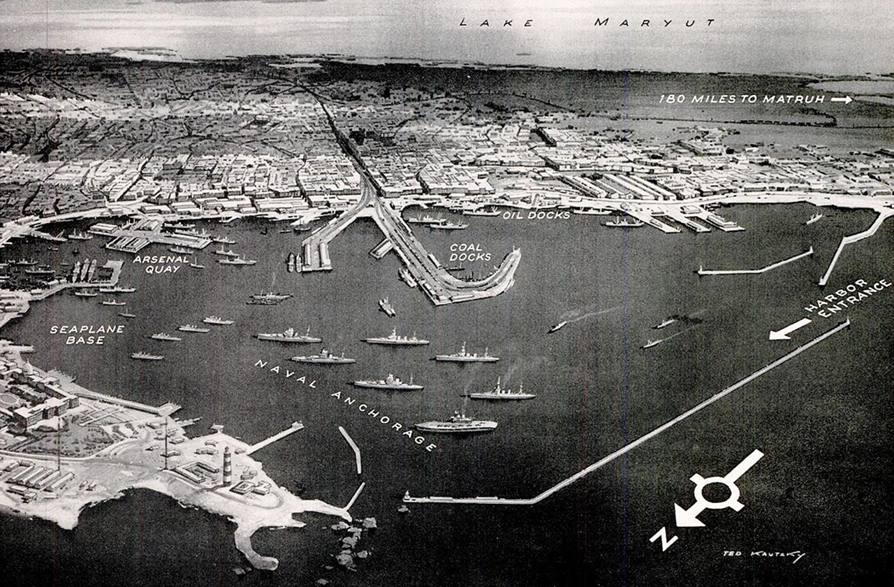 Jasper Maskelyne porto di Alessandria