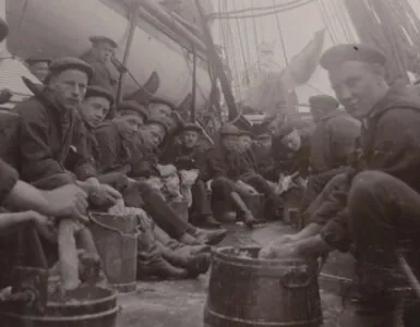 Foto del giorno: come scorreva lenta la vita sulla Balder