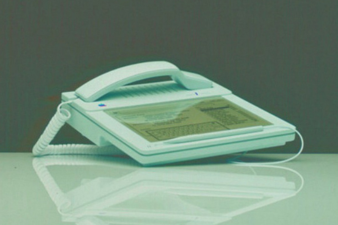 touchscreen Apple 1983 telefono fisso