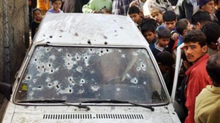 Foto del giorno: il "fuoco amico" contro Nicola Calipari