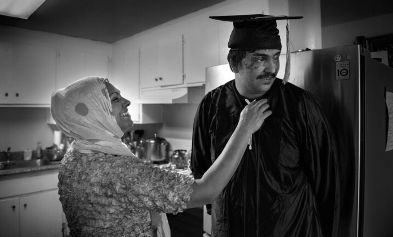 bambino iracheno Saleh diplomato