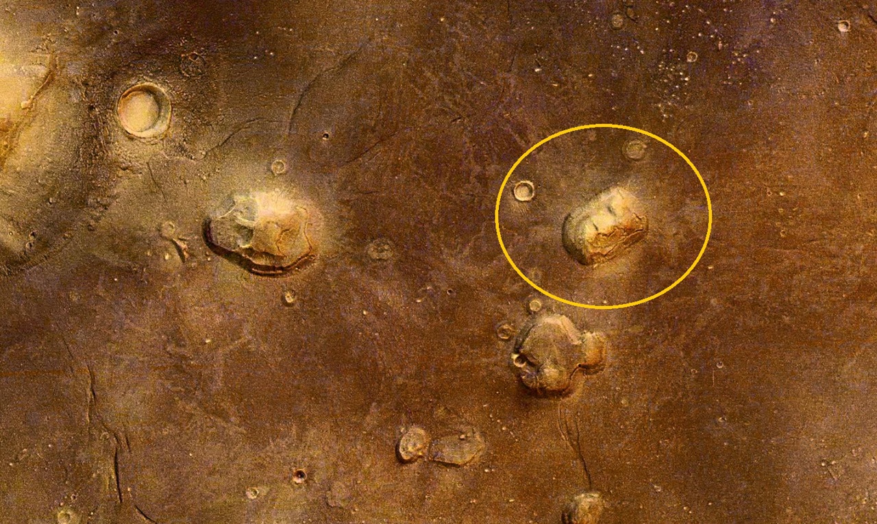 volto di Marte altra angolazione foto del 2006