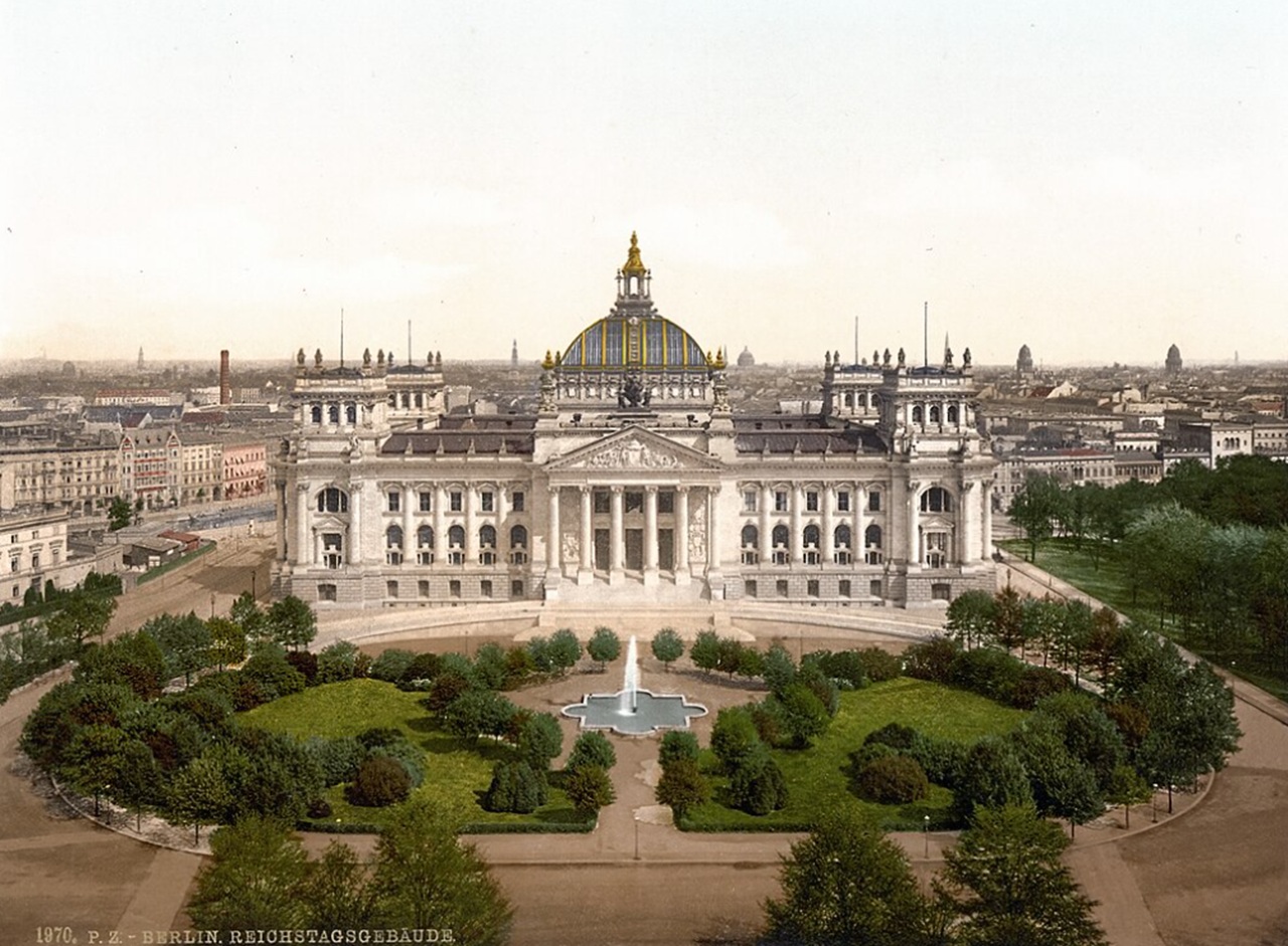 Reichstag foto del 1900