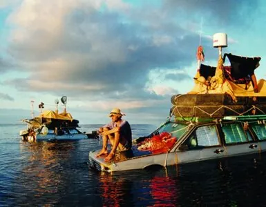 La traversata atlantica dei fratelli Amoretti a bordo di due automobili