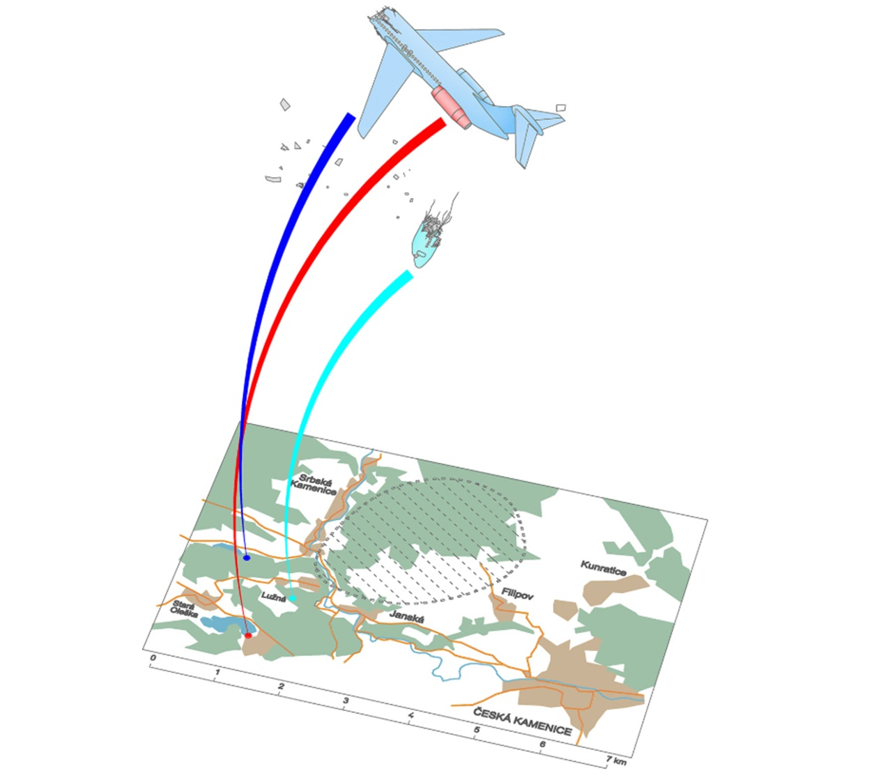 Vesna Vulović dinamica incidente