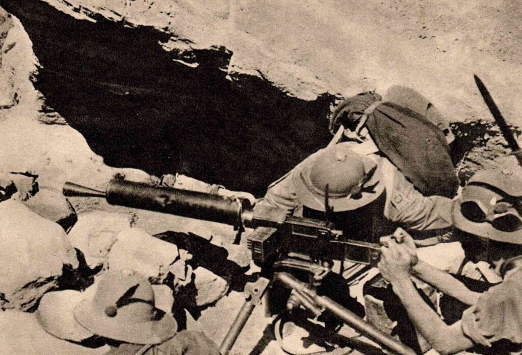 10 febbraio alpini su altura Amba Aradam 1936