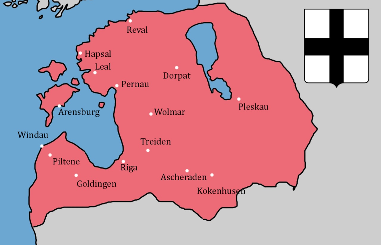 2 febbraio 1207 nascita Livonia medievale