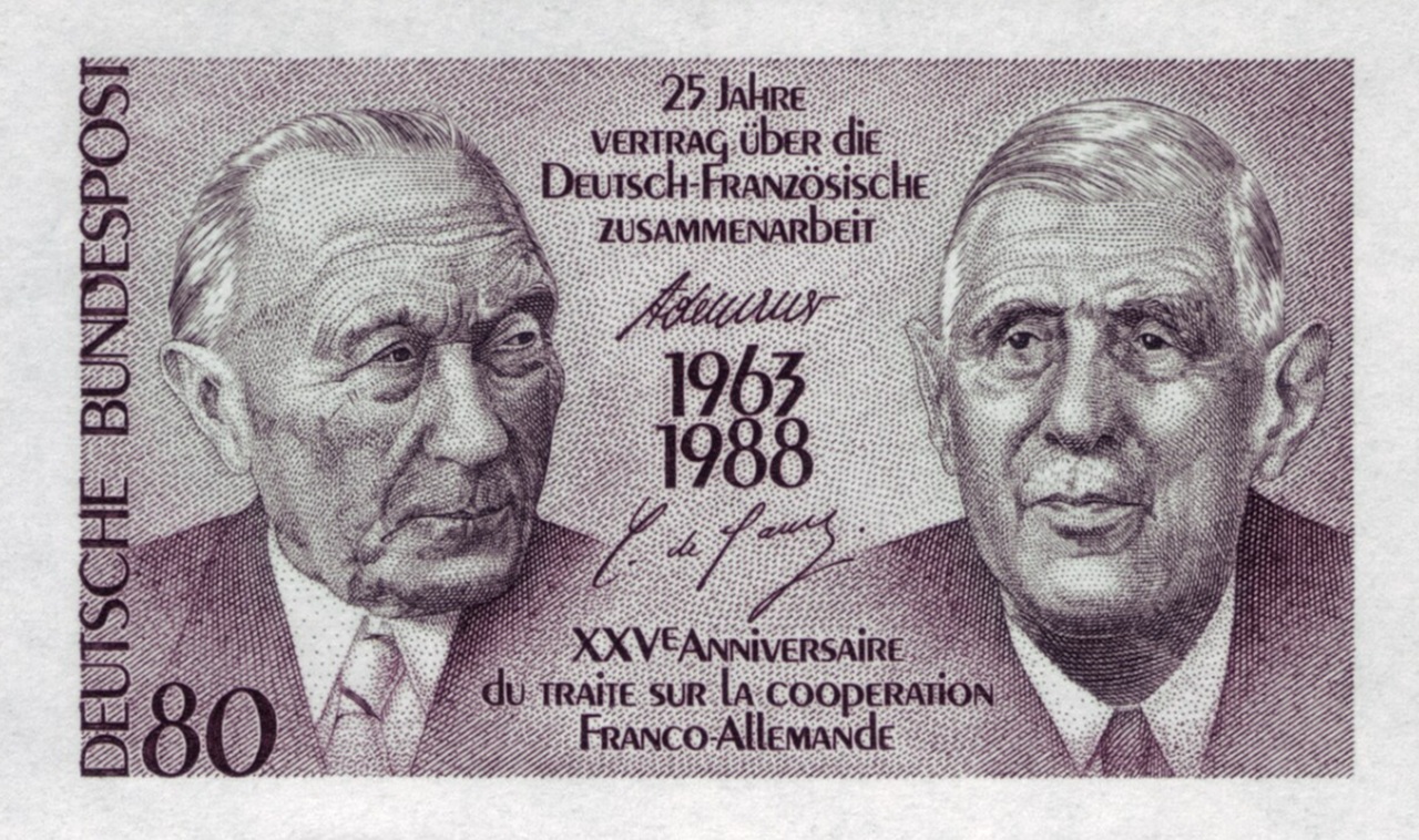 22 gennaio Adenauer De Gaulle