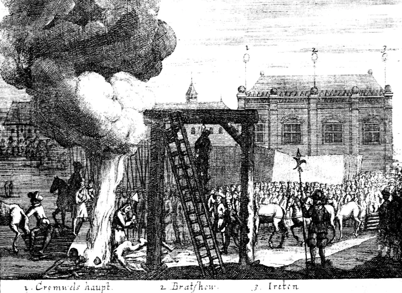 30 gennaio esecuzione postuma Cromwell