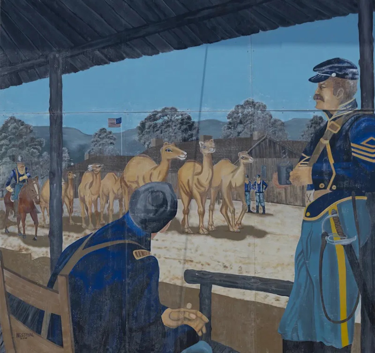 camel corps disegno