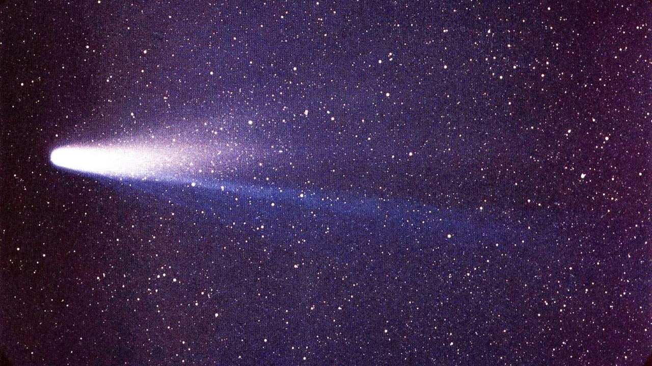 cometa halley foto