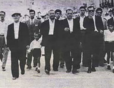 Foto del giorno: a lezione di Mafia il giorno di Santa Fara