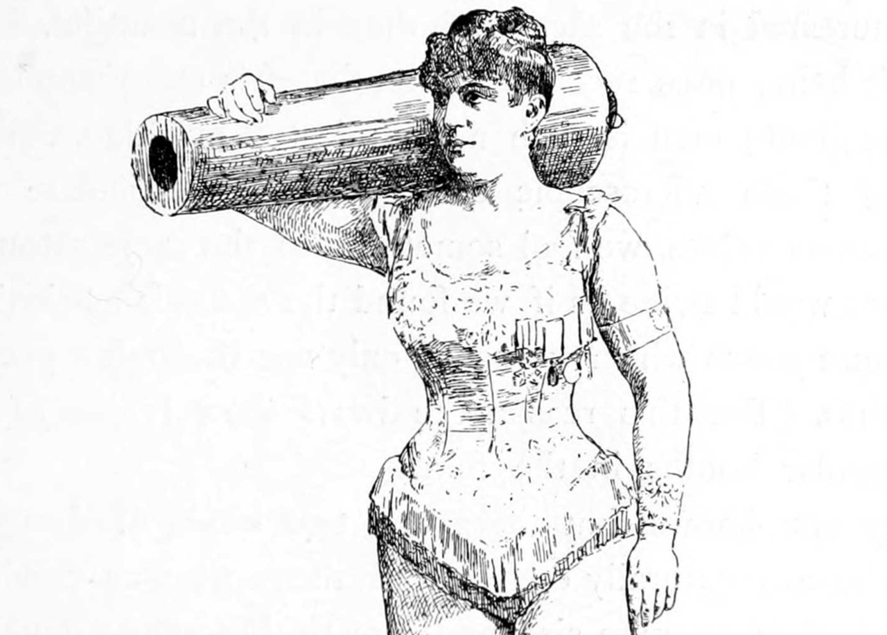 Ethel Hart donna forzuta