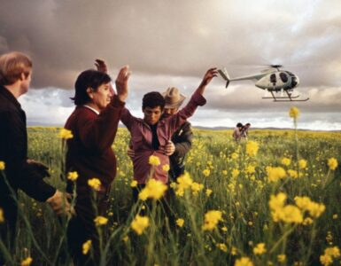 Foto del giorno: i colori della frontiera proibita