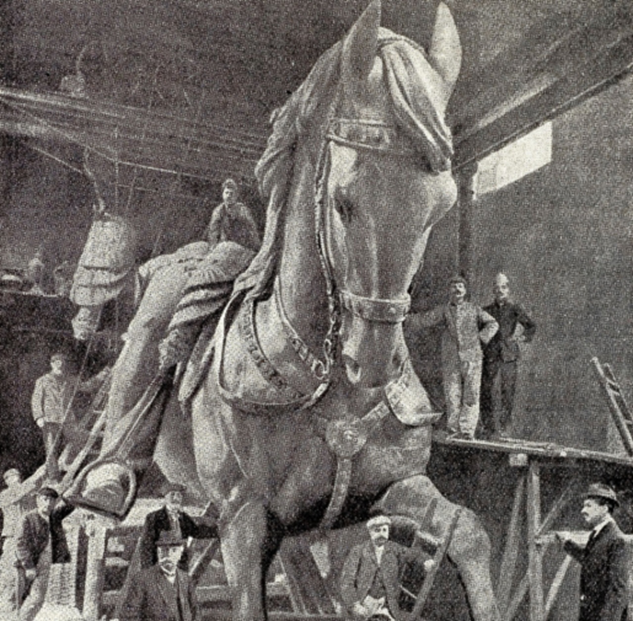 statua equestre di Vittorio Emanuele II Fonderia Bastianelli