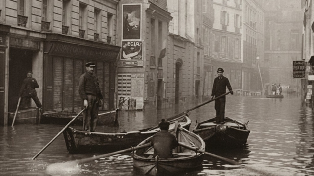 Foto del giorno: Parigi come Venezia