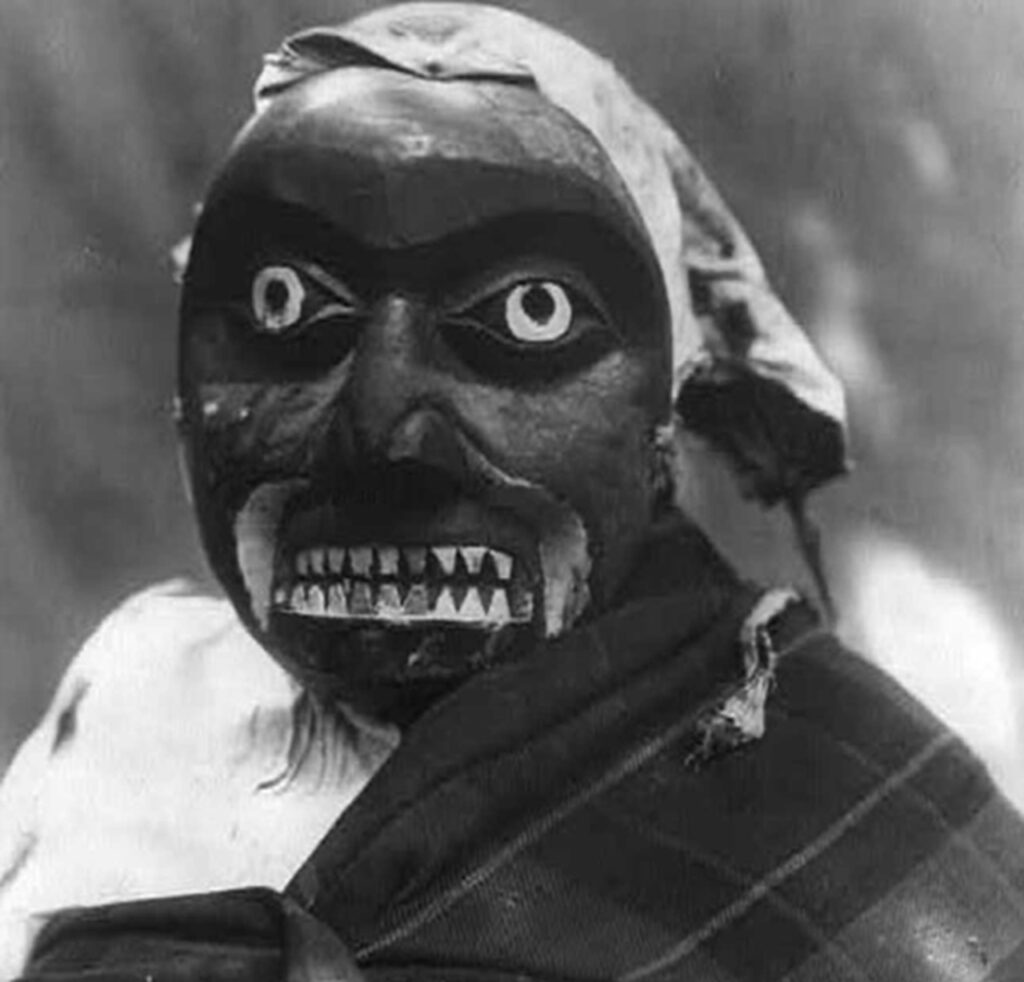 maschere Kwakiutl nord-est Pacifico