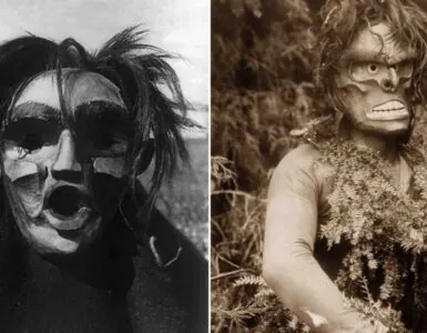 Foto del giorno: per nulla inquietanti le maschere Kwakiutl