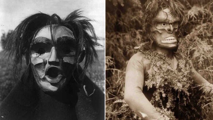 Foto del giorno: per nulla inquietanti le maschere Kwakiutl