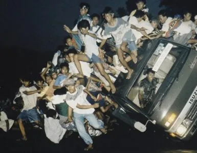 Foto del giorno: un attimo prima dell'incidente