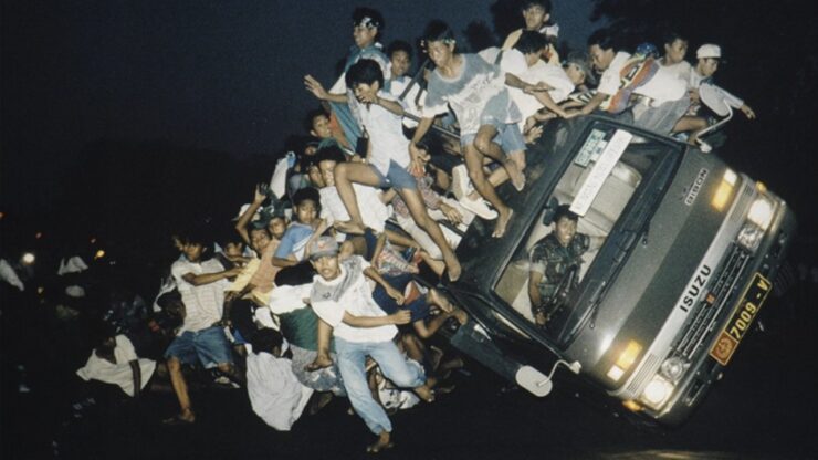 Foto del giorno: un attimo prima dell'incidente