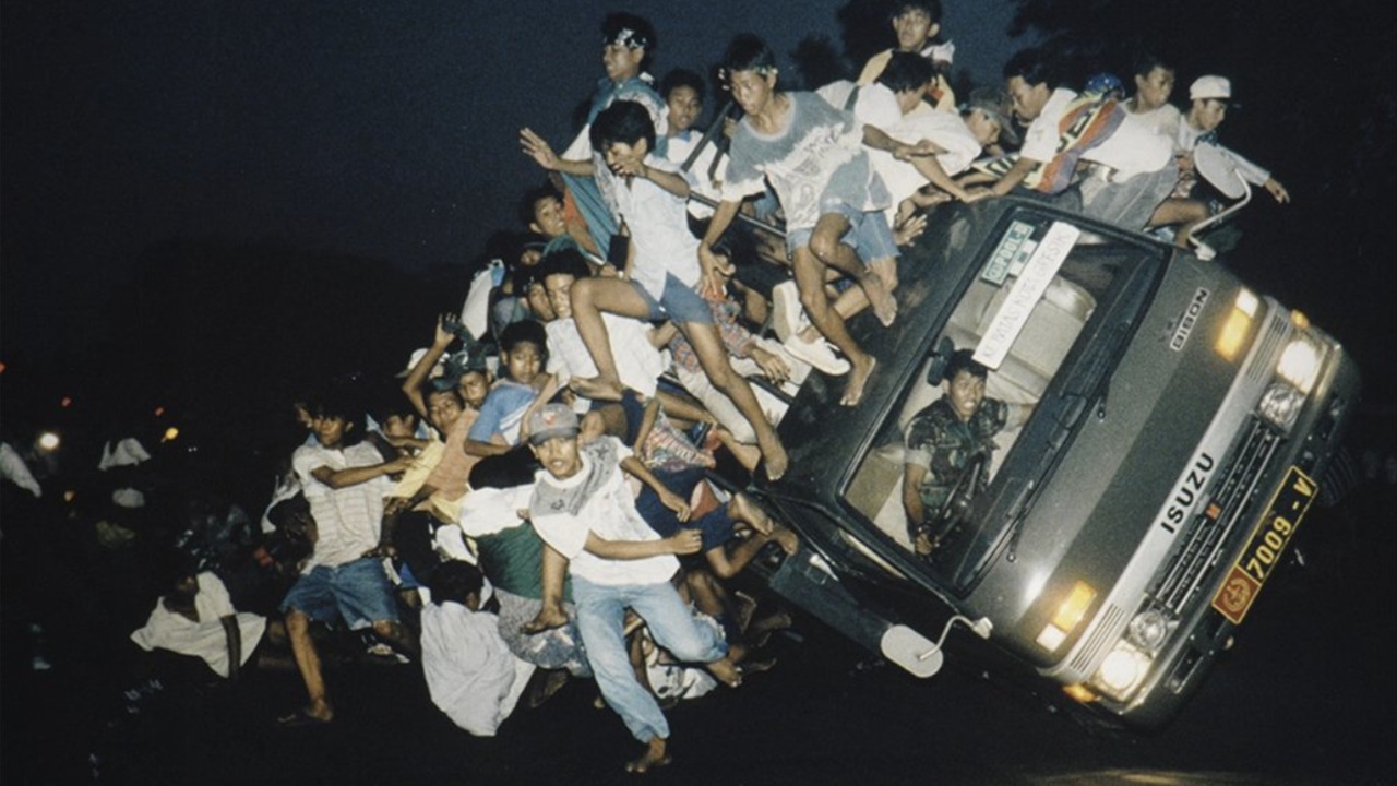 Foto del giorno: un attimo prima dell'incidente