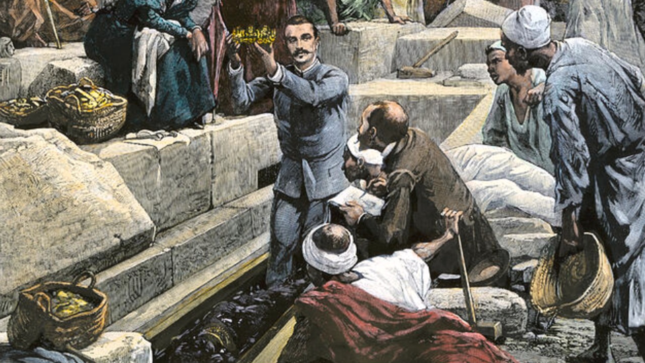 Il 1895 di Jacques de Morgan e dell'inestimabile tesoro egizio di Dahshur