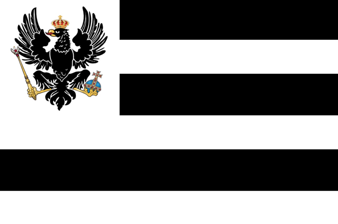 Castello di Hohenzollern vessillo prussiano