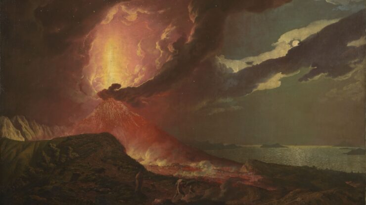 Sir Hamilton e il pranzo sul cratere del Vesuvio