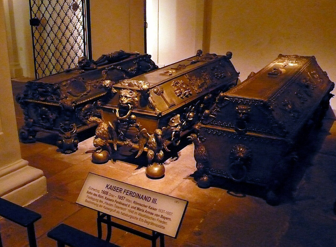15 febbraio cripta imperiale Vienna Ferdinando III d'Asburgo