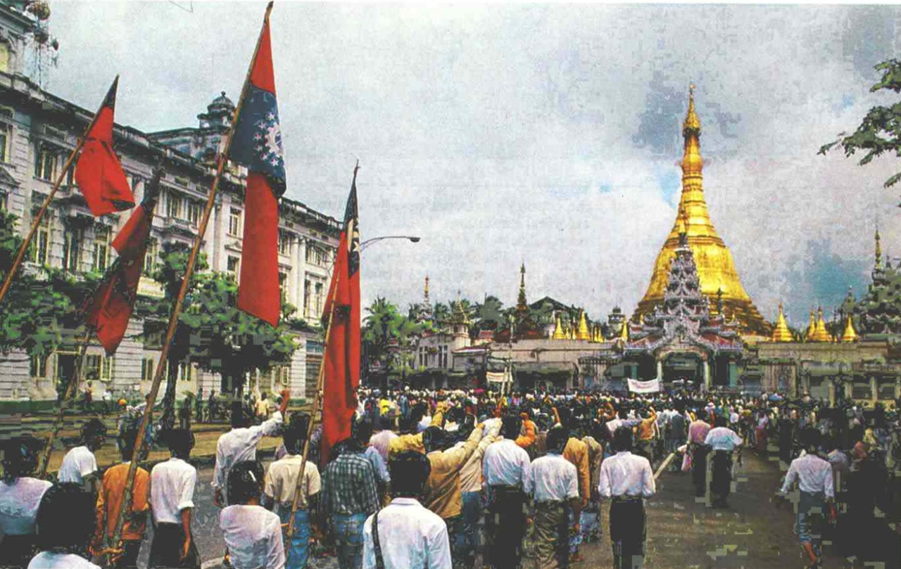 2 marzo proteste Birmania