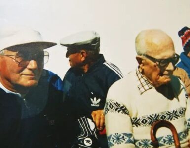 Foto del giorno: gli amici Sandro e Karol