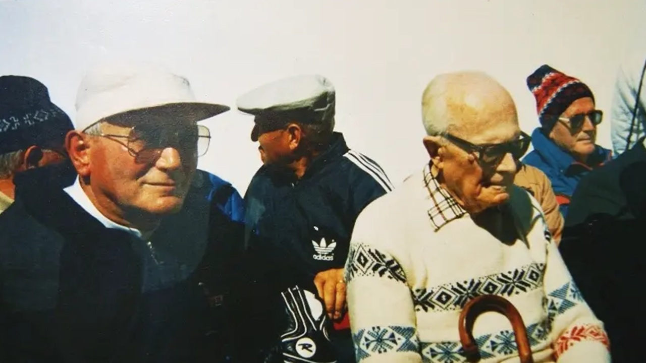 Foto del giorno: gli amici Sandro e Karol