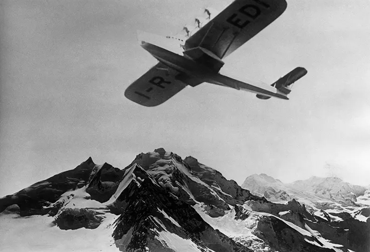 Dornier Do X sopra le Alpi