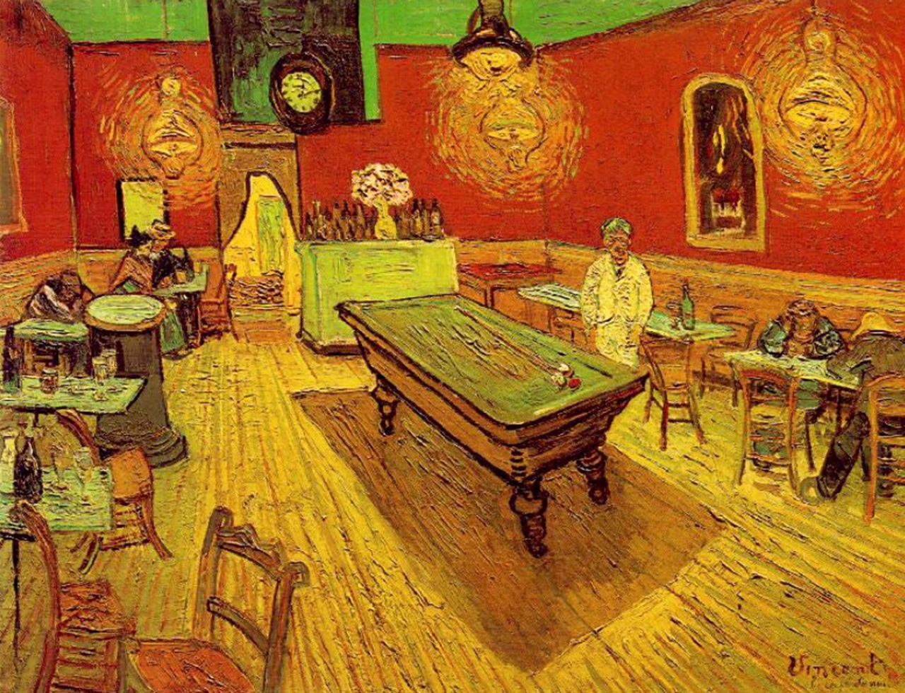 rosso premonitore Van Gogh