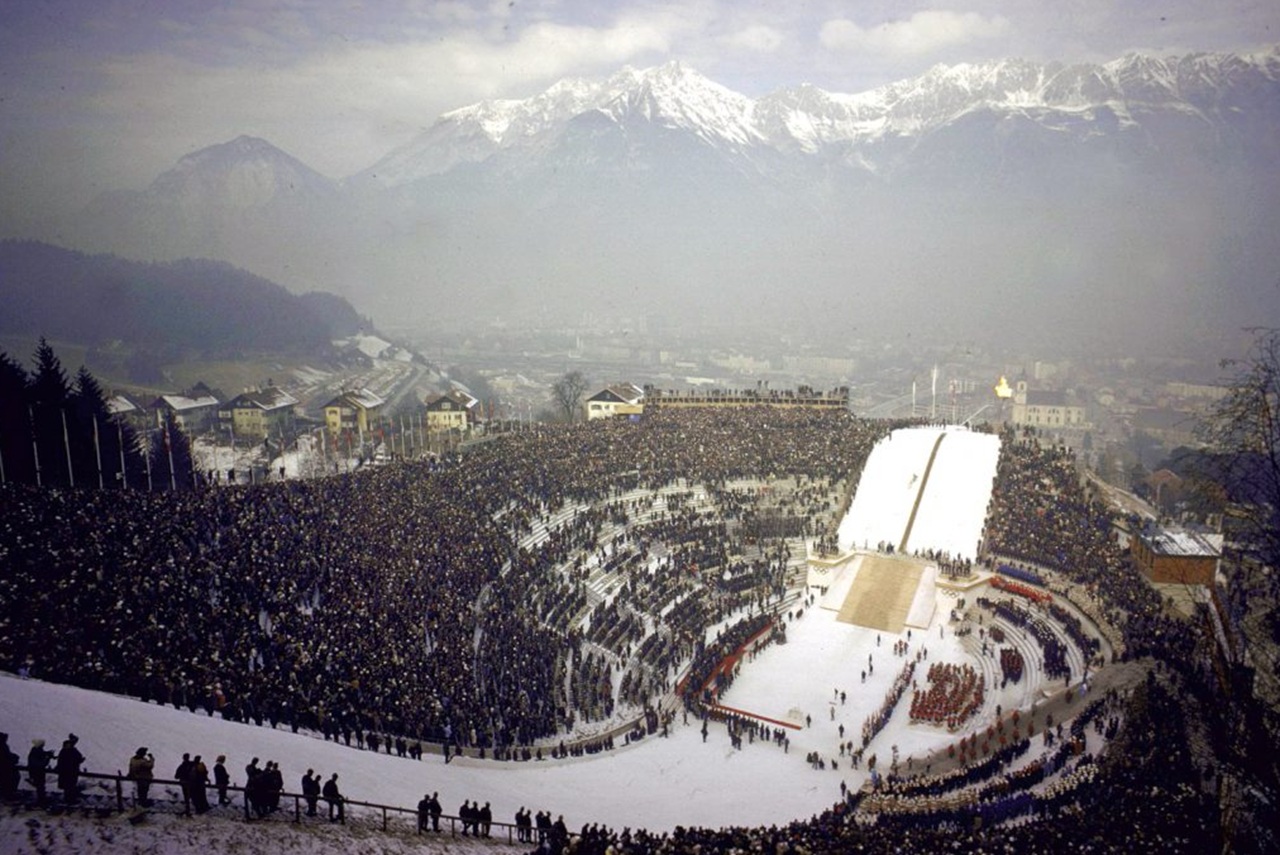 Bergisel salto con gli sci 1964