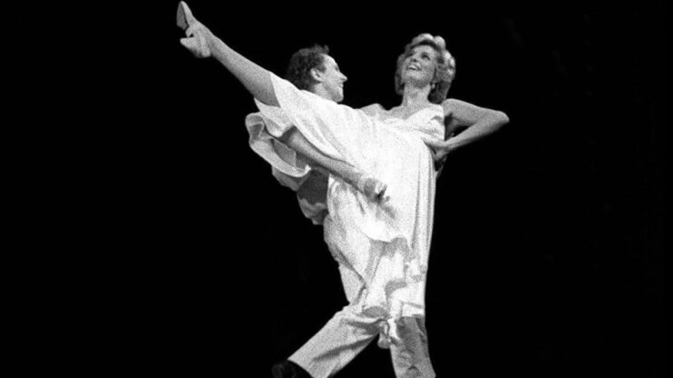 Foto del giorno: la principessa Diana e il ballo "sgradito" con Wayne Sleep