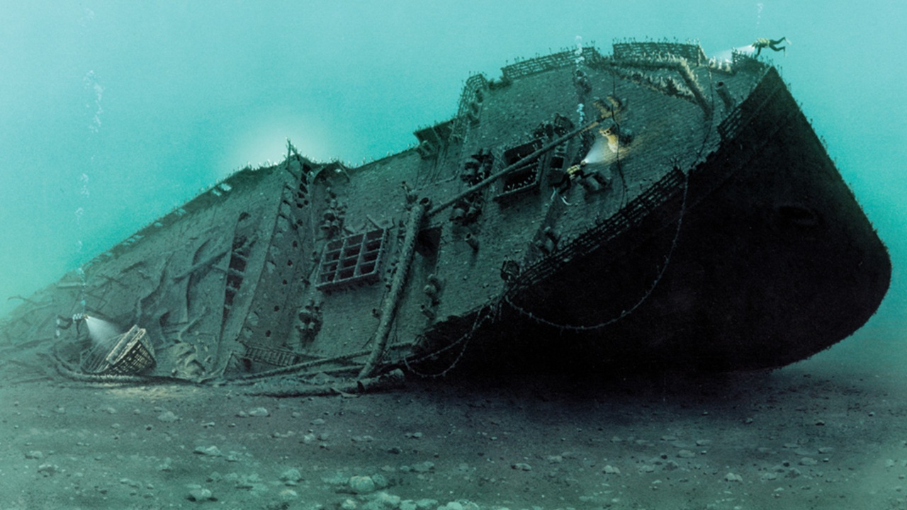 Rms Empress of Ireland accasciata in mare
