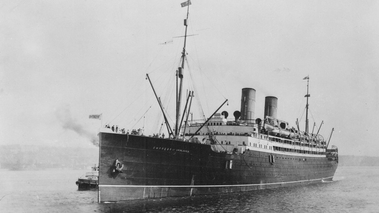 Foto del giorno: l'imperatrice che si accasciò in mare, la tragedia della RMS Empress of Ireland