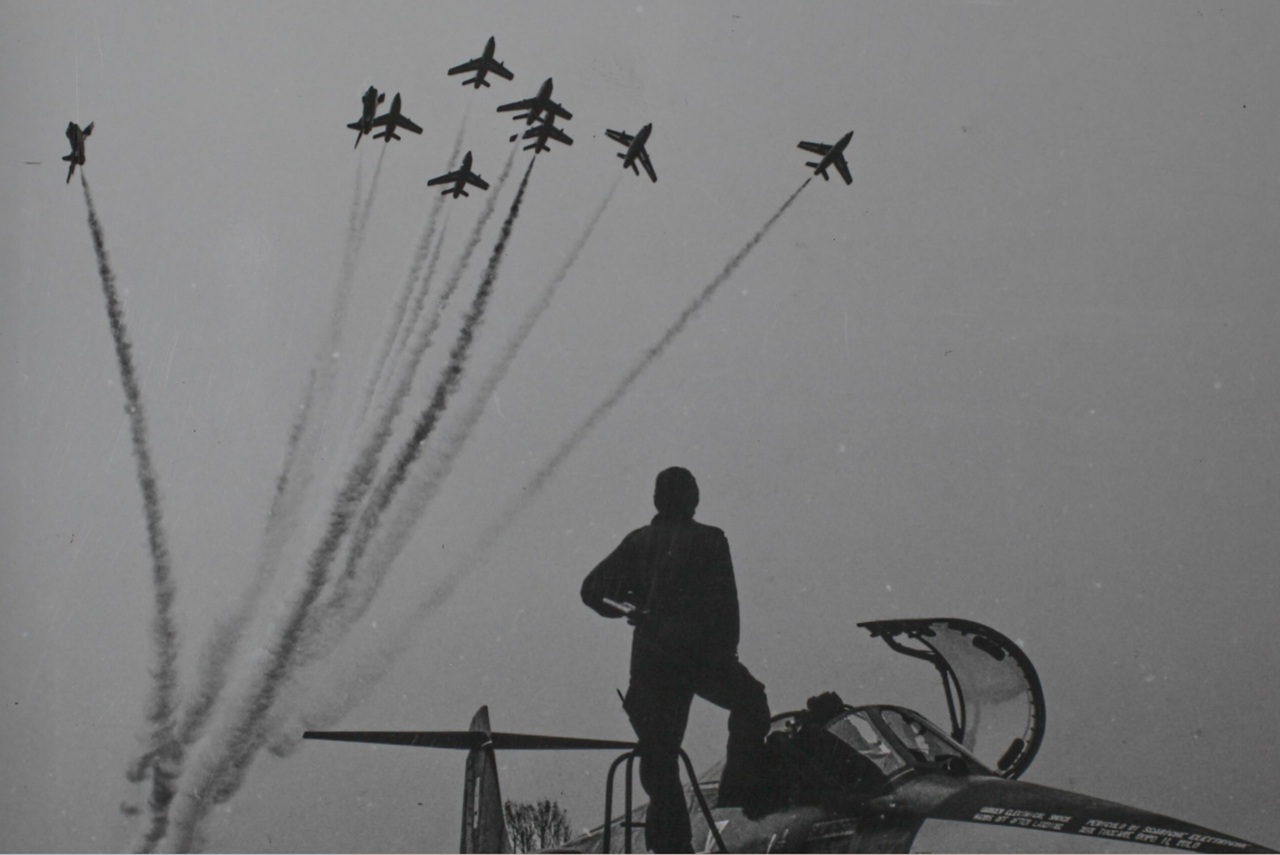Frecce Tricolori volano Friuli 1961